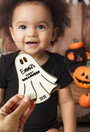 Custom Engraved Baby's First Halloween Wooden Name Plaque - Pumpkin Keepsake For Nursery Decor And Social Media Photos