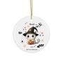 Cute Baby's First Halloween Ornament - Custom Gift For Newborn - Personalized Keepsake For Halloween Decoration