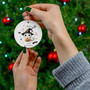 Cute Baby's First Halloween Ornament - Custom Gift For Newborn - Personalized Keepsake For Halloween Decoration