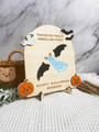 Customized First Halloween Wood Sign For Baby - Keepsake DéCor