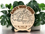 Custom Boo Crew Halloween Wood Sign For Family DéCor - Monster Fist Design