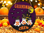 Custom Boo Crew Halloween Wood Sign For Grandma's Ghost Family - Personalized Fall Door DéCor With Grandkids' Names