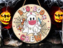 Funny Boo Crew Halloween Nurse Wooden Sign For Healthcare Workers - Ghost Theme Door Hanger