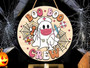 Funny Boo Crew Halloween Nurse Wooden Sign For Healthcare Workers - Ghost Theme Door Hanger