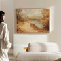 Enchanting Ghost Family Canvas - Spooky Halloween Cottagecore For Living Room