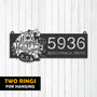 Custom Halloween House Number Sign – Outdoor Yard Plaque For Spooky Home DéCor