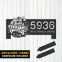 Custom Halloween House Number Sign – Outdoor Yard Plaque For Spooky Home DéCor