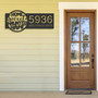Haunted Halloween Address Metal Sign For Outdoor DéCor