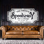 Personalized Spooky Halloween Outdoor Metal Sign For Bar & Lounge Decor - Creepy Fall Theme
