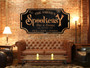 Personalized Spooky Halloween Outdoor Metal Sign For Bar & Lounge Decor - Creepy Fall Theme