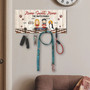 Custom Key Door Holder For New Homes - Home Sweet Home - Personalized Family And Pet Photo