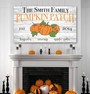 Thoughtful Personalized Pumpkin Patch Canvas For Her - New Home Gift & Family Decor