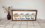 Touching Pumpkin Patch Wood Sign For Mom & Grandma - Personalized Family Kitchen Decor