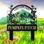 Personalized Pumpkin Patch Metal Sign For Garden Decor - Ideal Gardener Gift, Fall Farm Decor