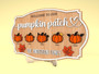 Personalized Pumpkin Patch Wood Sign For Fall - Rustic Autumn Home DéCor For Entryway Or Garden