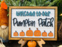 Custom Pumpkin Patch Wood Sign For Fall Home Decor - Perfect For Halloween And Autumn Touch