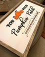 Create Your Own Rustic Farmhouse Wood Sign - Personalized Pumpkin Patch Design For Autumn DéCor