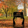 Spooky Zombie Hands Metal Sign For Halloween Outdoor Decor - Customizable Cemetery Art For Gardens