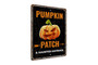 Charming Pumpkin Patch Metal Sign For Rustic Halloween Decor - Vintage Style For Indoor Or Outdoor Use