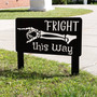 Personalized Halloween Skeleton Hand Metal Sign - Spooky Outdoor DéCor For Halloween Lawn
