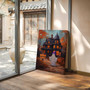 Cute Spooky Witch Canvas - Halloween Witches Wall DéCor For Autumn Lovers