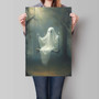Funny Ghost Swing Canvas - Vintage Gothic Halloween DéCor For Living Room