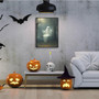 Funny Ghost Swing Canvas - Vintage Gothic Halloween DéCor For Living Room