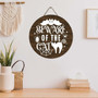 Beware Of The Cat Halloween Wood Hanging Sign For Spooky Home DéCor