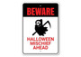 Scary Reapers Beware Halloween Metal Sign - Spooky DéCor For Halloween