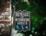 Beware Of Hitchhiking Ghosts - Painted Solid Wood Halloween Sign For Spooky Outdoor DéCor