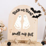 DIY Trick Or Treat Wood Sign For Baby's First Halloween Keepsake 2025