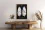 Forever My Boo Canvas For Newlyweds - Cute Ghost Art For Home Decor, Anniversary Or Wedding Gift