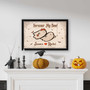 Personalized Forever My Boo Ghost Couple Wood Sign For Gothic Halloween Decor And Couples