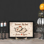 Personalized Forever My Boo Ghost Couple Wood Sign For Gothic Halloween Decor And Couples