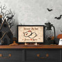 Personalized Forever My Boo Ghost Couple Wood Sign For Gothic Halloween Decor And Couples