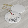 Personalized Forever My Boo Ornament For Couples - Romantic Ghost Halloween Decoration & Custom Gift