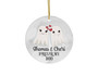 Personalized Forever My Boo Ornament For Couples - Romantic Ghost Halloween Decoration & Custom Gift