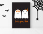 Forever My Boo Canvas - Cute Halloween Wall Art For Living Room