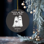 Forever My Boo Personalized Wedding Ornament - Halloween & Christmas Gift For Couples