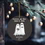 Forever My Boo Personalized Wedding Ornament - Halloween & Christmas Gift For Couples