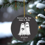 Forever My Boo Personalized Wedding Ornament - Halloween & Christmas Gift For Couples