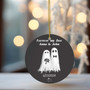 Forever My Boo Personalized Wedding Ornament - Halloween & Christmas Gift For Couples