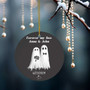 Forever My Boo Personalized Wedding Ornament - Halloween & Christmas Gift For Couples