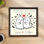Forever My Boo Wood Sign - Custom Couples Ghost Design, Ideal Valentine's Gift For Spooky Farmhouse DéCor