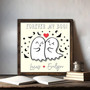 Forever My Boo Wood Sign - Custom Couples Ghost Design, Ideal Valentine's Gift For Spooky Farmhouse DéCor