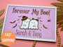 Personalized Forever My Boo Wood Sign For Couples - Cute Halloween Gift & Spooky Fall Home DéCor
