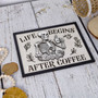 Custom Skeleton Coffee Wood Sign For Halloween - Funny Kitchen Decor For Coffee Lovers
