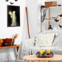 Vintage Ghost Halloween Canvas Wall Art - Wooden Framed Aesthetic DéCor For Bedroom