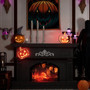 Warm Orange LED Halloween Pumpkin Neon Sign For Party Decor