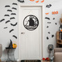 Witchy Gothic Welcome Metal Sign For Halloween Porch Or Front Door Decor - Indoor Outdoor Art